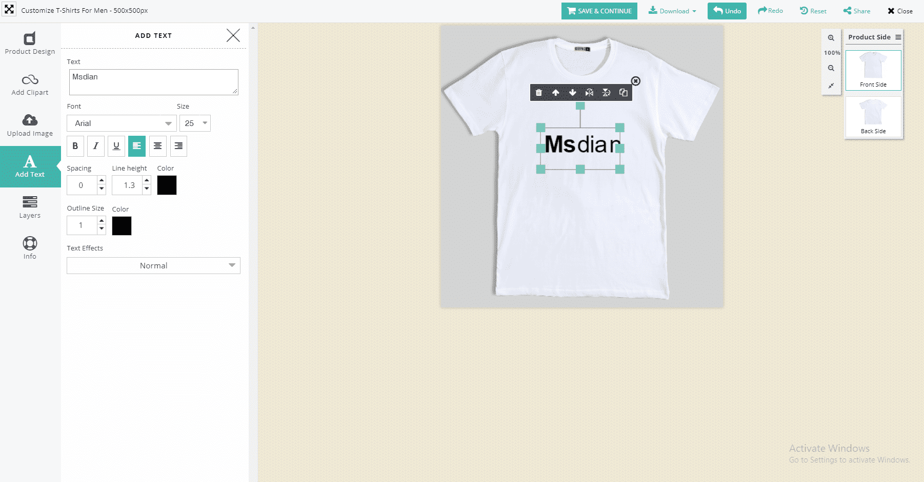 Add Your Design 