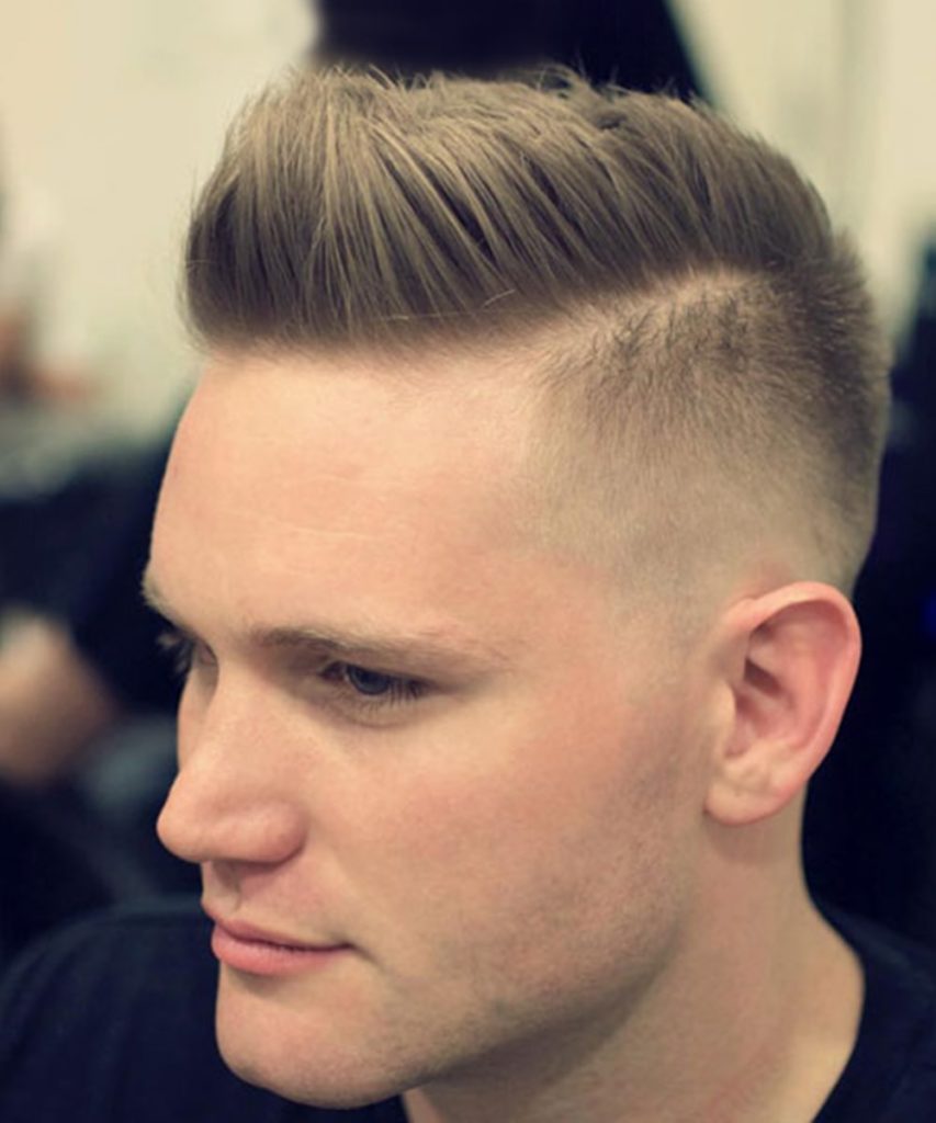 Simple hair style men - Flat Top Hair Cutting Style