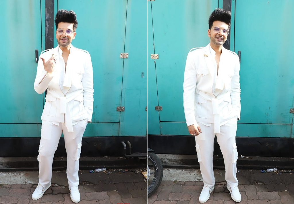 White Blazer Combination with Trousers