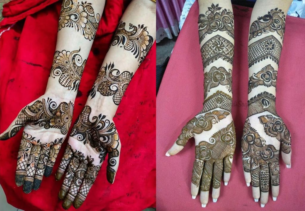 Latest Band Style Easy Arabic Mehndi Design