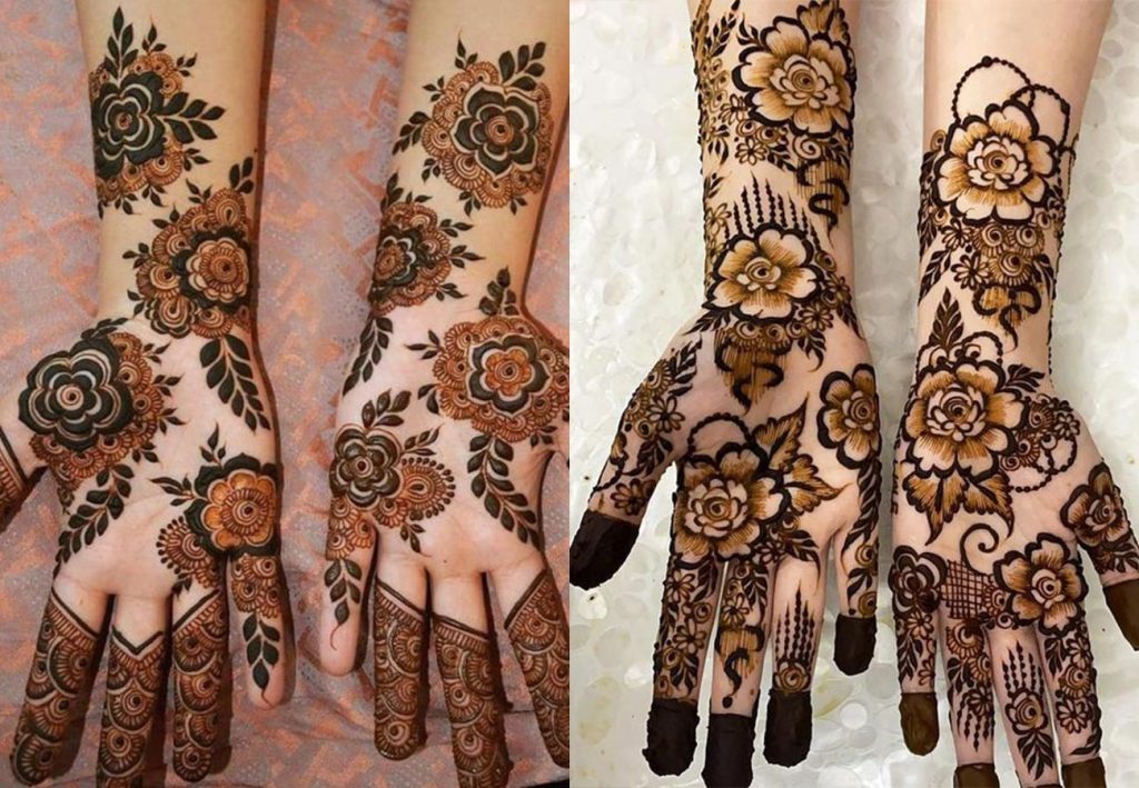 Floral Simple Arabic Mehndi Design