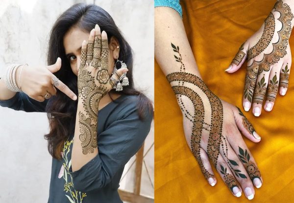 Back Hand Basic Design 30+ Simple Back Hand Mehndi Designs for Various Occasions