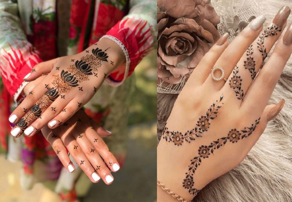 Easy Mehndi Design Back Hand with Minimalism