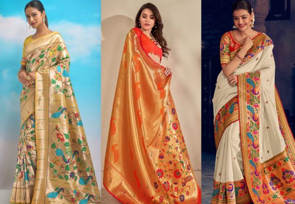 Sari Examples 20+ Different Types of Sarees in India, Photos with Names 2023