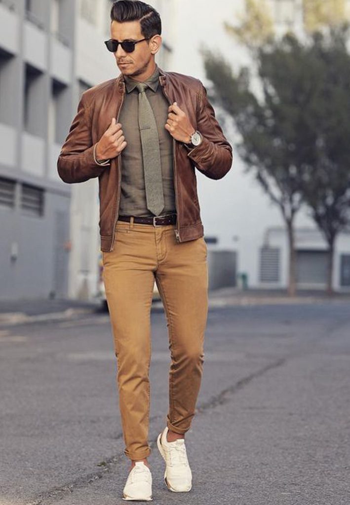 Brown Pant Matching with Shirts and Blazer