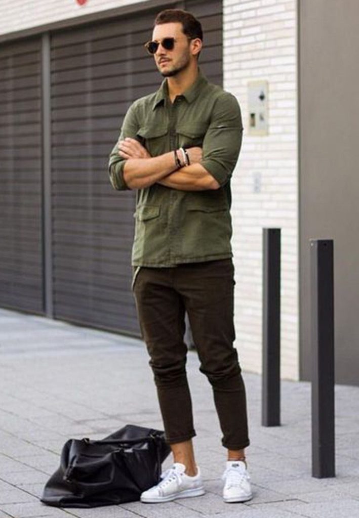 Brown Pant Matching with Urban Shirts
