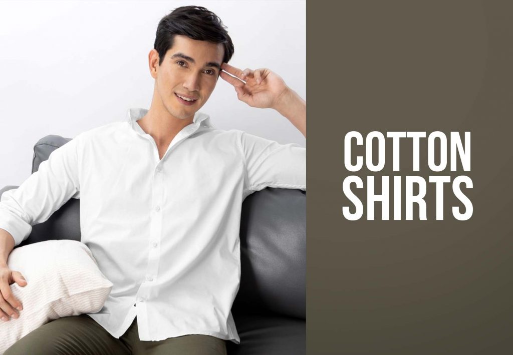 types of men's fashion styles - Cotton Shirts