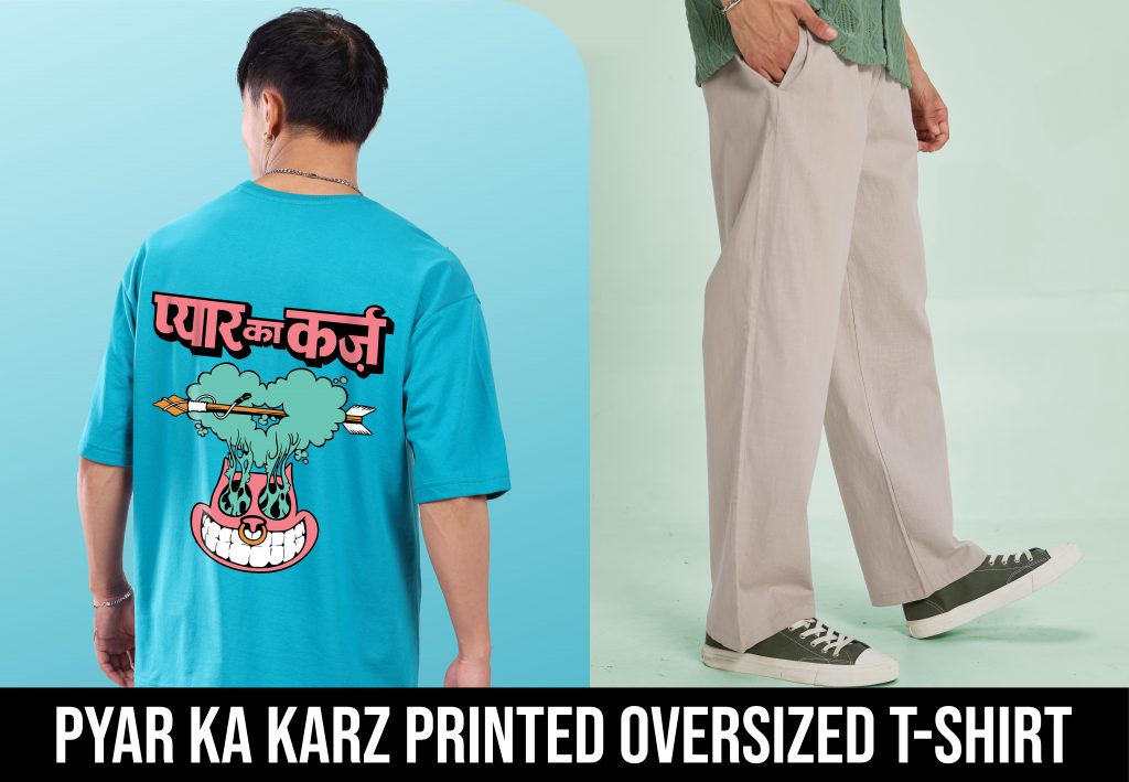 Oversized T-shirt with Pyjamas