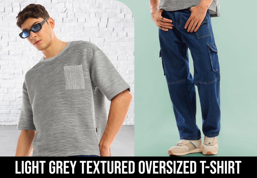 oversized t shirt with cargo pants