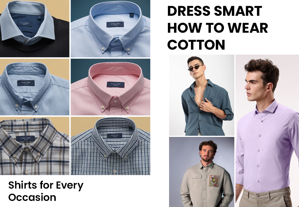 Cotton Shirts for Different Occasions
