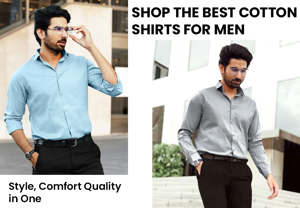 buy the best cotton shirts for men