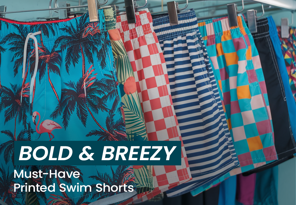 Bold & Breezy – Must-Have Printed Swim Shorts