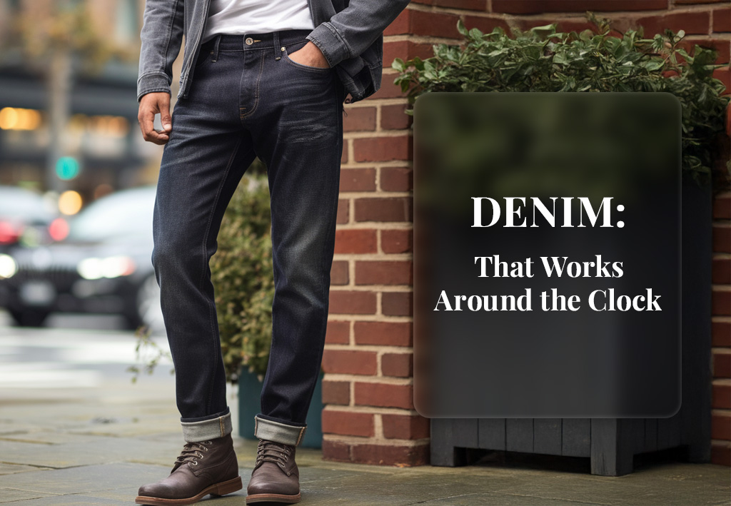 Denim That Works Around the Clock