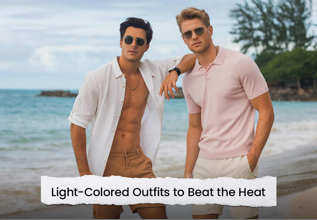Choose Light-Colored Outfits