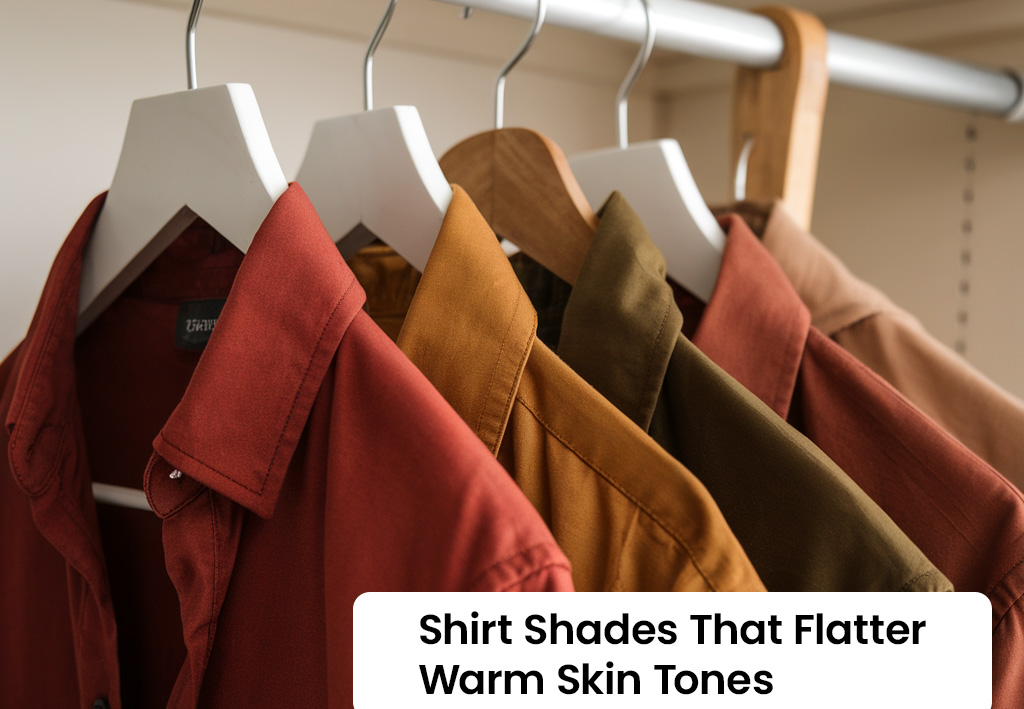 Shirt Shades That Flatter Warm Skin Tones