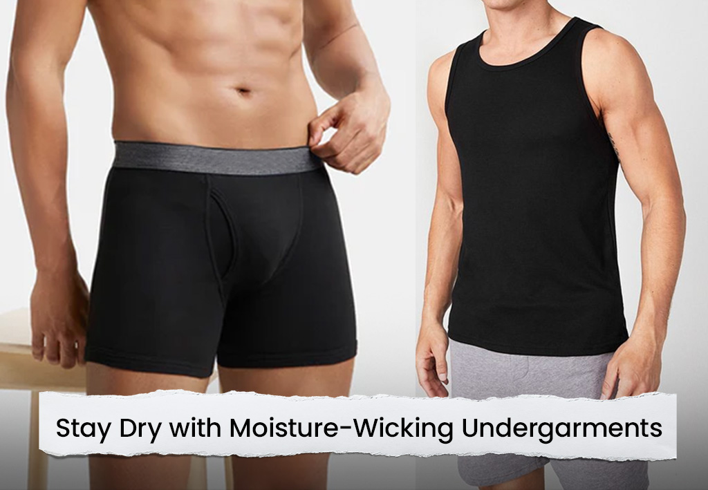 Invest in Moisture-Wicking Undergarments