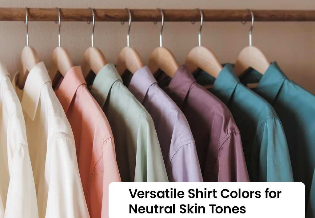 Shirt Colours for Neutral Skin Tone