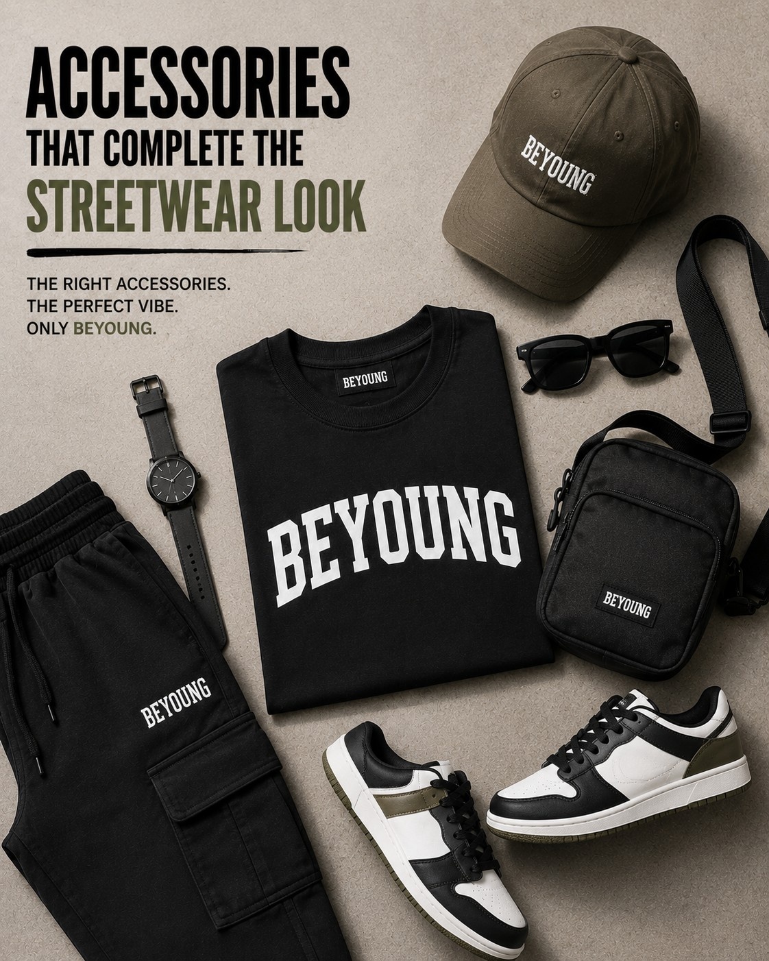Complete your Mens Street look with these accessories