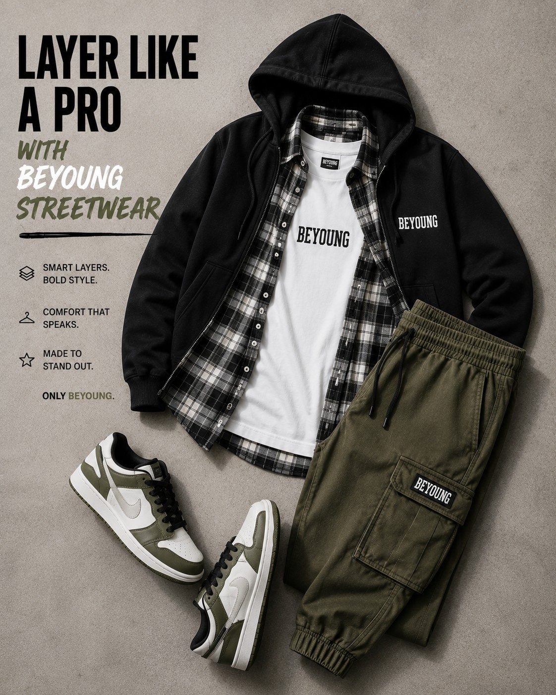 Layer your outfits for street fashion like a pro 