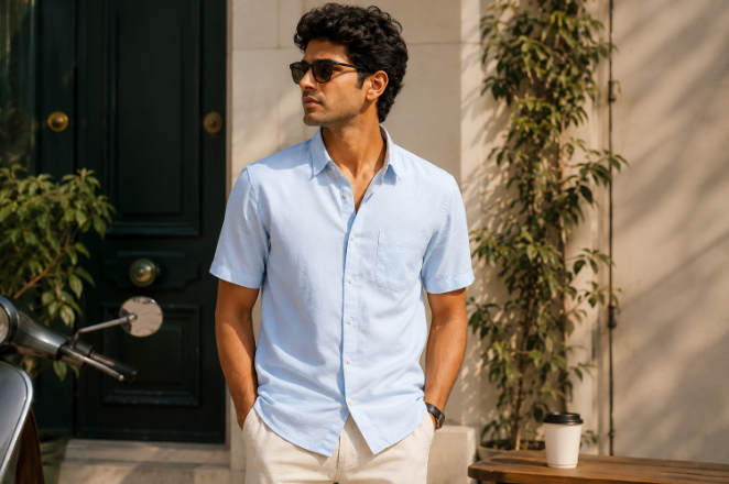 cotton shirt for men summer Beyoung India