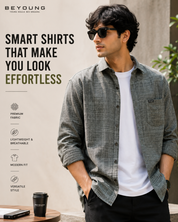 Effortless style with Beyoung shirts